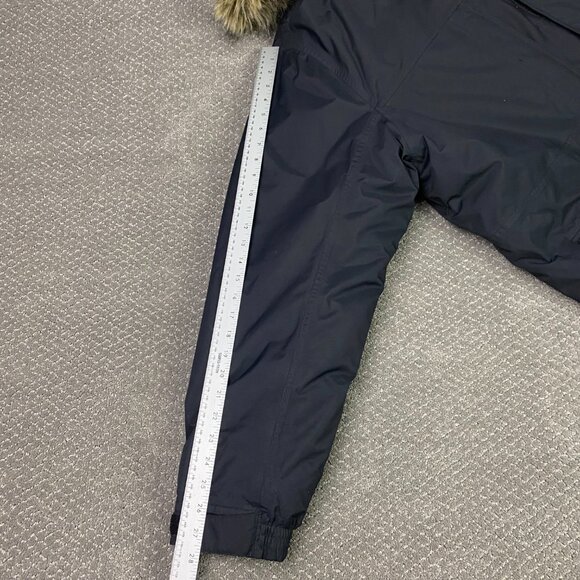 Eddie Bauer Premium Goose Down Parka Jacket Mens XXL Faux Fur Collar Weatheredge - Picture 12 of 13